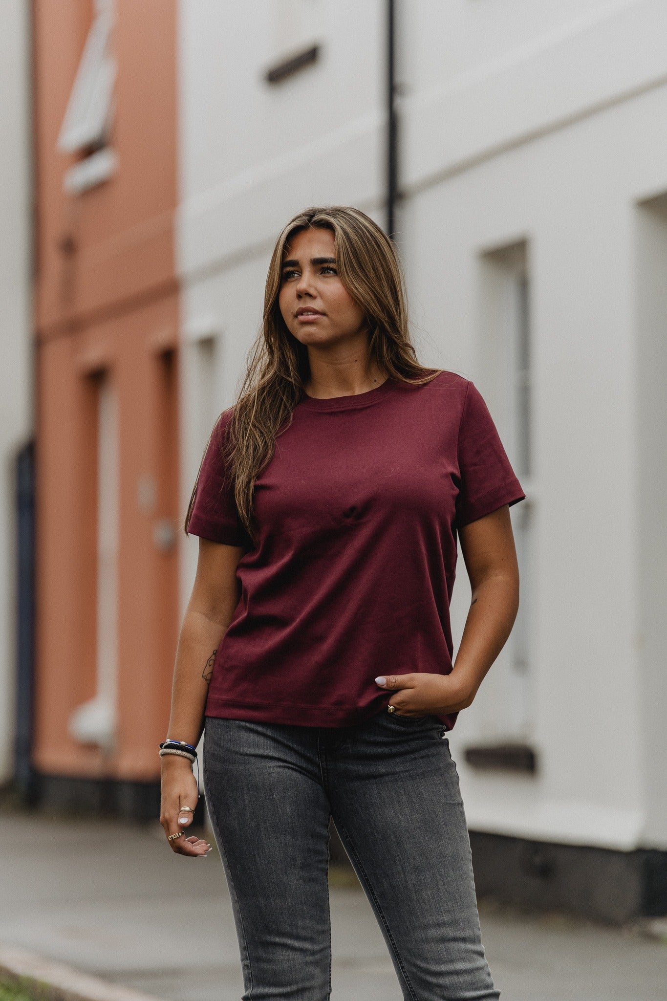 AWNAIMA T-Shirt - Zinfandel